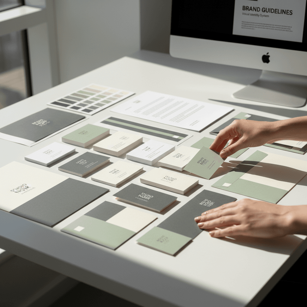 Branded marketing materials